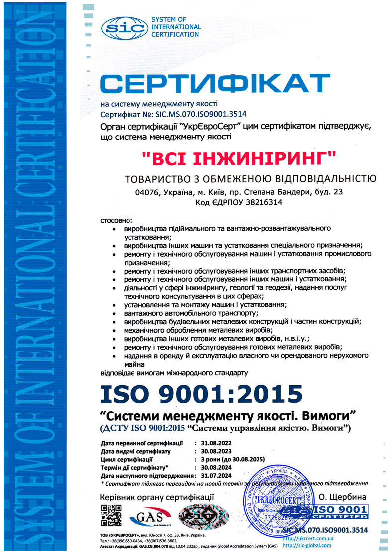 ISO 9001:2015