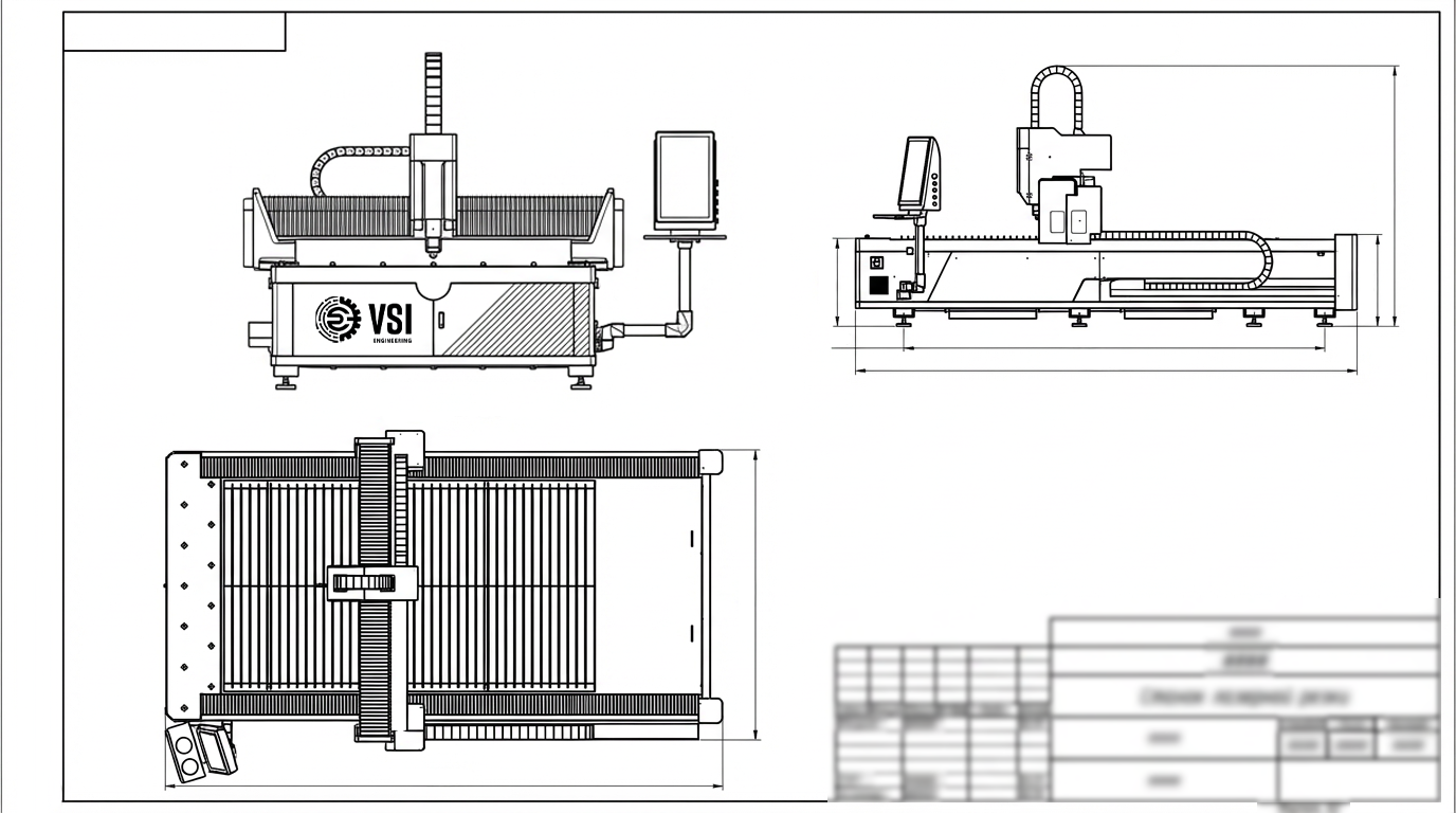 Розробка обладнання лазерної різання